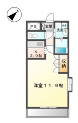 東条中学校 徒歩24分 2階の物件間取画像